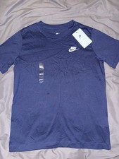 Image of Kids Navy Nike Tshirt Size L 12-13 Years New With Tags