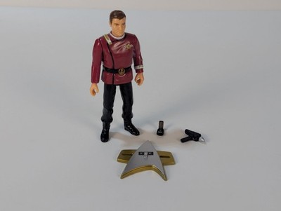 STAR TREK GENERATIONS, ADMIRAL JAMES T. KIRK, PLAYMATES #6911, 1994, loose