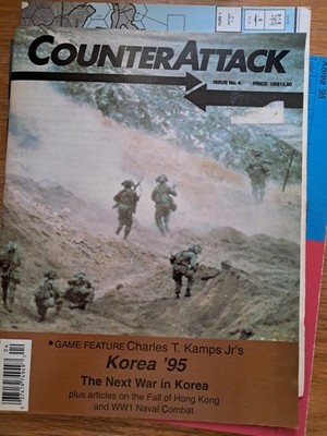 Counter Attack Magazin Ausgabe 4, inkl. Korea 95 Wargame