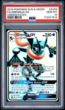 2019 Pokemon S&M Hidden Fates Greninja GX Full Art PSA 10 Gem Mint #SV56/SV94 on eBay