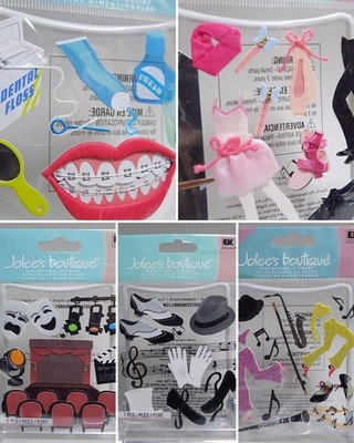 MULTIPLE VARIATIONS YOU CHOOSE RARE HTF Jolee's Hobbies Dance Art Sport Stickers