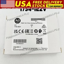 New Allen-Bradley 1734-IE2V 2 Point Analog PLC Input Module 1734IE2V US Free Tax