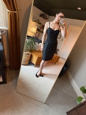 Vintage 1980s Scott McClintock Little Black Dress Size Small