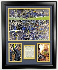 University of Michigan Wolverines Football | 2023 CFP National Champions | Frame