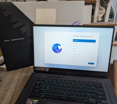 ASUS ROG Zephyrus G15 GA503Q Ryzen 9 5900HS 16GB 1TB SSD RTX 3070