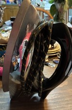 Vintage Black Corded Dry Clothes Iron Adjusta...