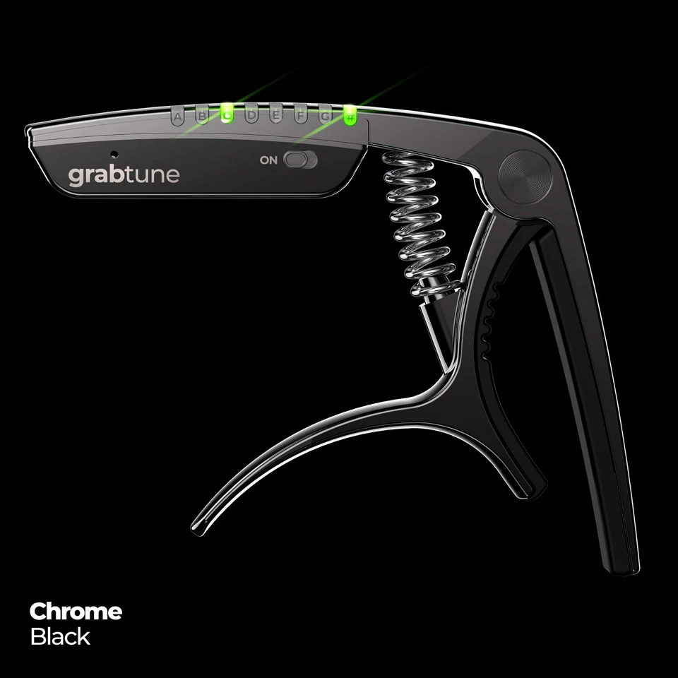 Grabtune Acoustic Guitar Capo-Tuner | 2 In 1 Equipment | Precise and Accurate... - Image 2 of 4