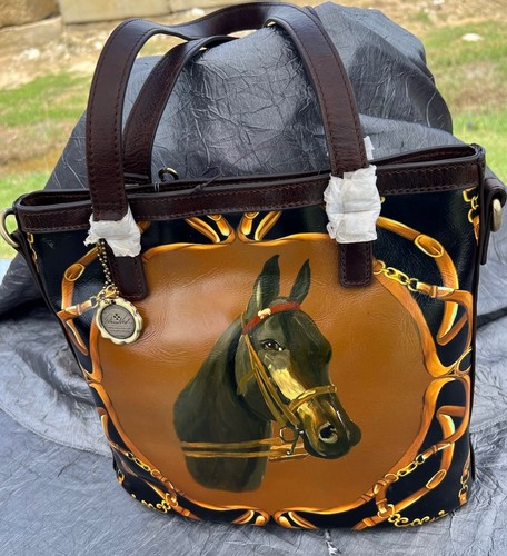 Patricia Nash Boho/Western Horse 10th Anniversary Tote Bag/ Shoulder bag NWT