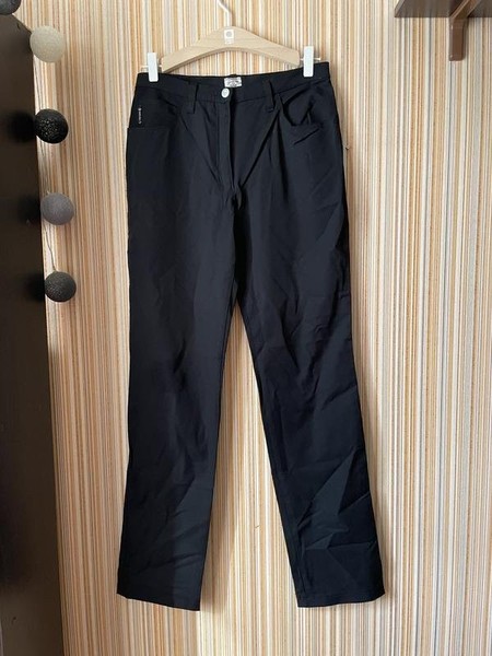 Women Armani Jeans Trousers Black 36 / S / 44