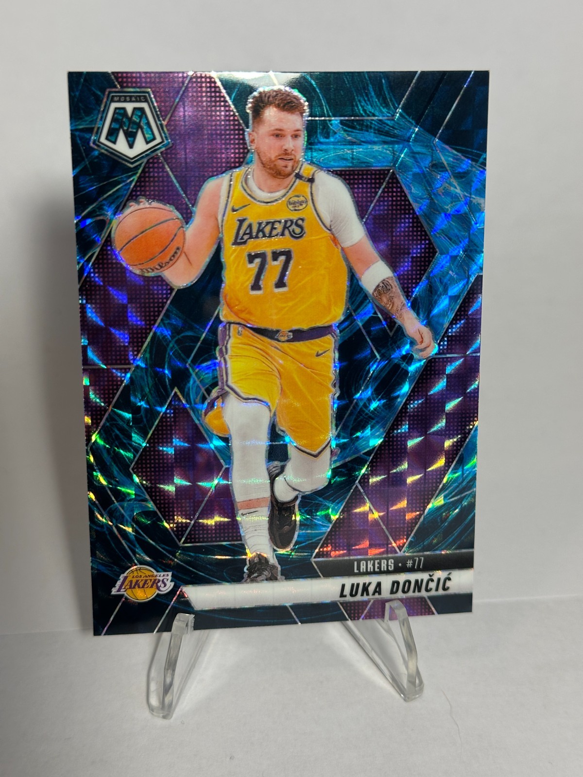 2024-25 Panini Mosaic NBA - Luka Doncic Genesis Case Hit SSP #100 LA Lakers