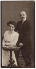 Cab Photo Fine Couple - Zeitz 1900s
