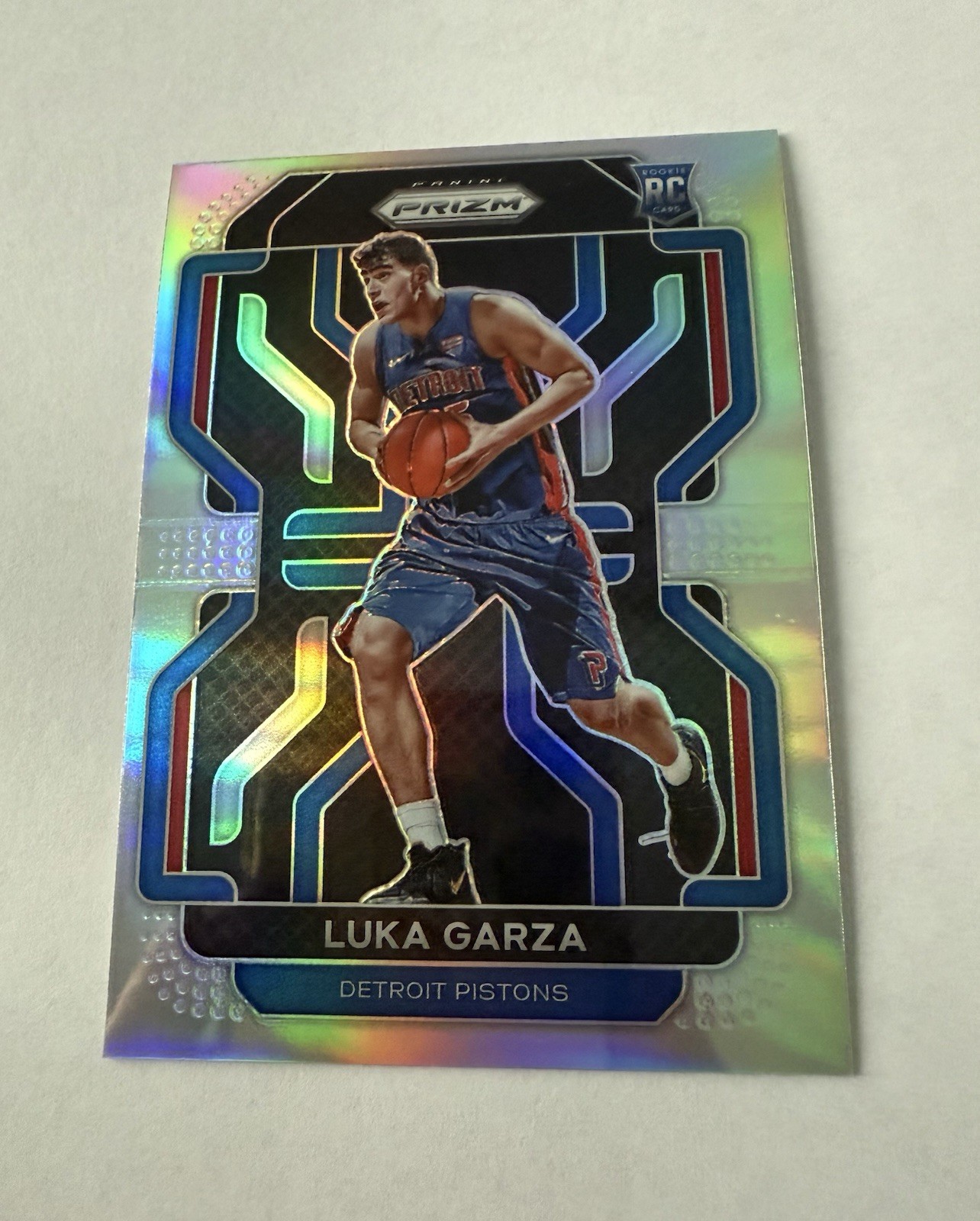 2021-22 Panini Prizm Silver Prizm Luka Garza #303 SP Rookie Card RC