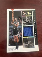 2019-20 Panini Noir - Newsreels Jerseys DeAndre Jordan #NJ-DAJ /65 (MEM)