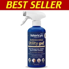 Plus Livestock Utility Gel Spray - Non-Toxic Wound Care for All Animals, 16oz