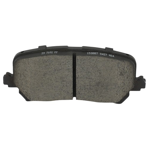 4pc Rear Ceramic Brake Pads w/ Hardware for Honda Pilot Ridgeline Passport MDX - Picture 4 of 6