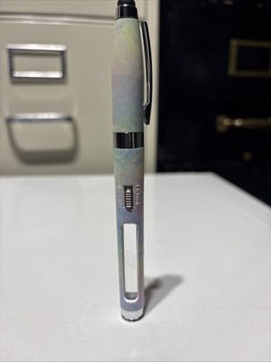Living Glow Ballpoint Pen w/LED, Magnifier, Stylus Head 