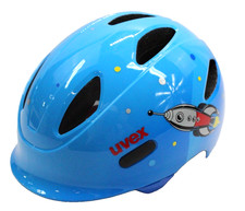 UVEX OYO Style - Fahrradhelm Helm || Blau Rakete || Größe 45-50cm | NEU B-Ware ✅