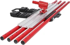 Bull Float Magnesium Concrete Float 48x8in Concrete Float Tool with 4 Handles