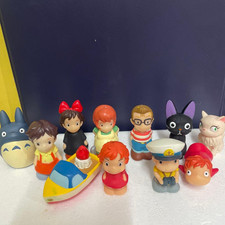 Rare ensemble de marionnettes à doigts Studio Ghibli Totoro Kiki Ponyo...
