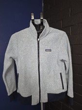 Patagonia Women  s Better Sweater Full Zip Fleece Jacket Size Small Light Blue