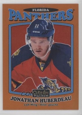 2016 O-Pee-Chee Platinum Retro Orange Rainbow 11/49 Jonathan Huberdeau #R-11 2tb