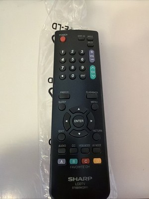 Brand NEW Original Sharp LCD TV Universal Remote Control GJ221
