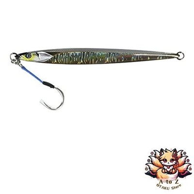 NEW JACKALL Metal Jig Bumbles Jig Semi-Long 200g G203 Gray Metallic Magma