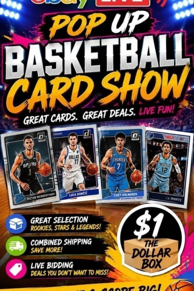 Basketball Rookies, Stars, and Legends!  Reduced shipping!