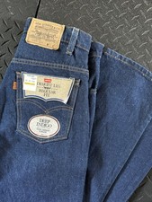 Vintage 1975 Deadstock New With Tags Levi  s Orange Tab Straight fit Jeans 70s