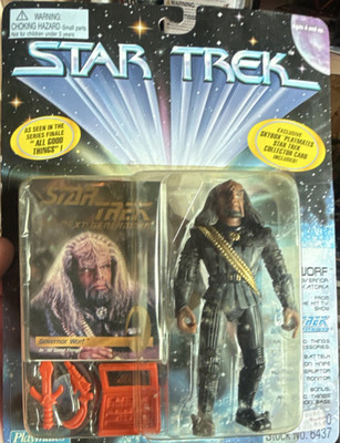 Playmates Star Trek The Next Generation Worf Action Figure Sci-Fi
