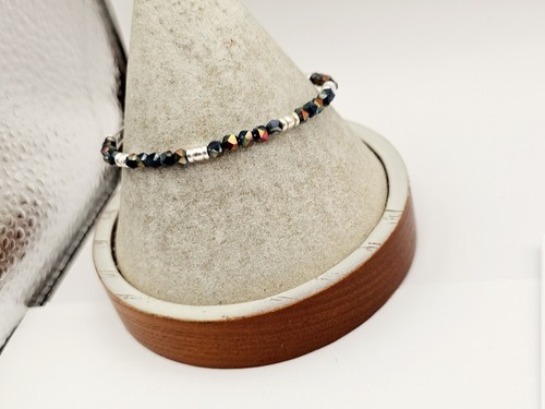 ALEX & ANI Silver "Hogwarts Castle " Harry Potter Beaded Bangle Bracelet ✨️ - Picture 2 of 9
