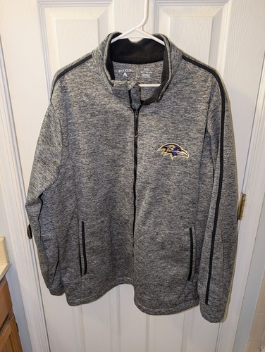 Baltimore Ravens NFL Football Black Gray Women’s Jacket Size XXL - 第 1/6 張圖片