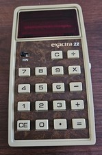 Vtg. Texas Instruments Exactra 22 Calculator ...