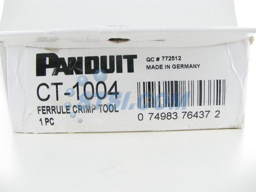 Herramienta de prensado de virola Panduit CT-1004, nueva caja abierta, *LEER* ~STSI - Imagen 7 de 7