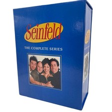 Seinfeld The Complete Series DVD Box Set Blue Good Condition 32 Discs 90s Sitcom