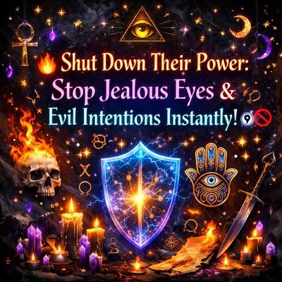   Shut Down Their Power: Stop Jealous Eyes & Evil Intentions Instantly!   