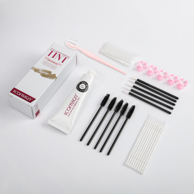 ICONSIGN Lashes Eyebrow Tint Kit Professional Fast Perming Dye Brow Mascara Tatt