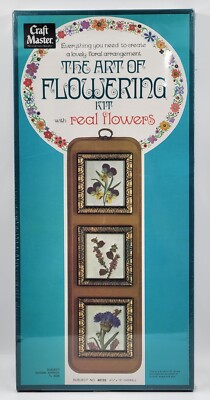 Craft Master The Art of Flowering kit, Subject NO. 40103 Brand New!
