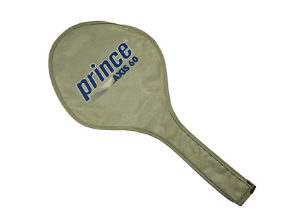 Prince Badminton Racket Racquet Axis 60 Cover Sleeve Silver Blue Vintage