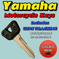 1980-1983 Yamaha Motorcycle keys cut by code to key codes B34344-B44331