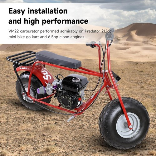 Upgrade Your Go-Kart with 26mm Purple Carburetor Kit – All-in-One Solution - Picture 10 of 11