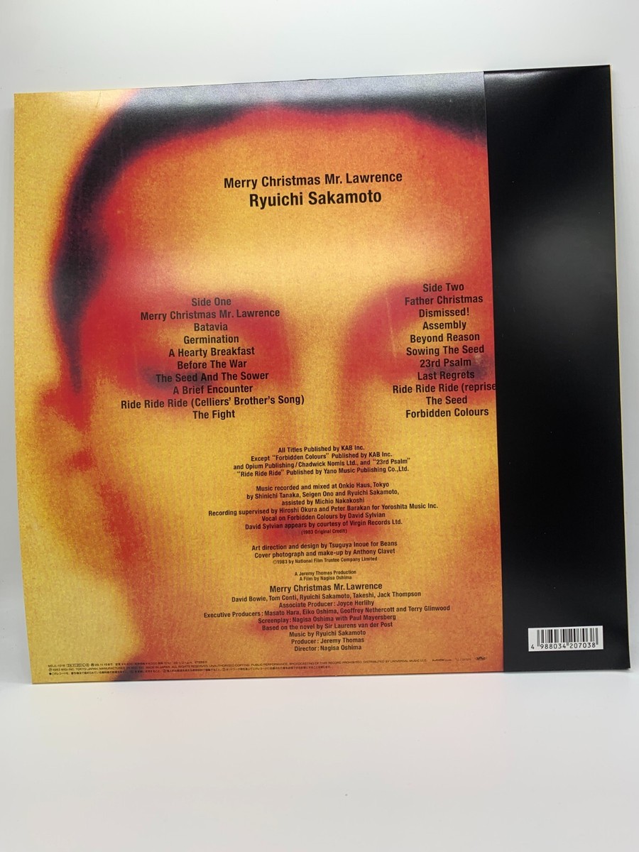 Ryuichi Sakamoto Merry Christmas Mr. Lawrence Original Soundtrack