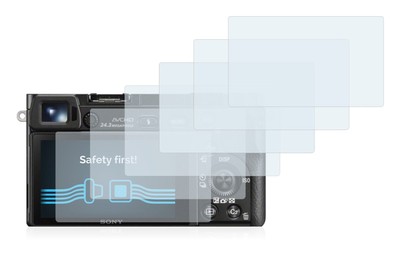 Dipos 6x Displayschutzfolie Für Sony NEX 6 – Kratzfest, Blasenfrei, Made In Germany