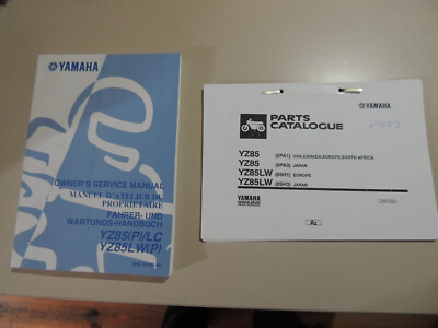 2002 Yamaha YZ 85 LC LW (P) (5PA) Wartungs Reparatur Werkstatt Handbuch