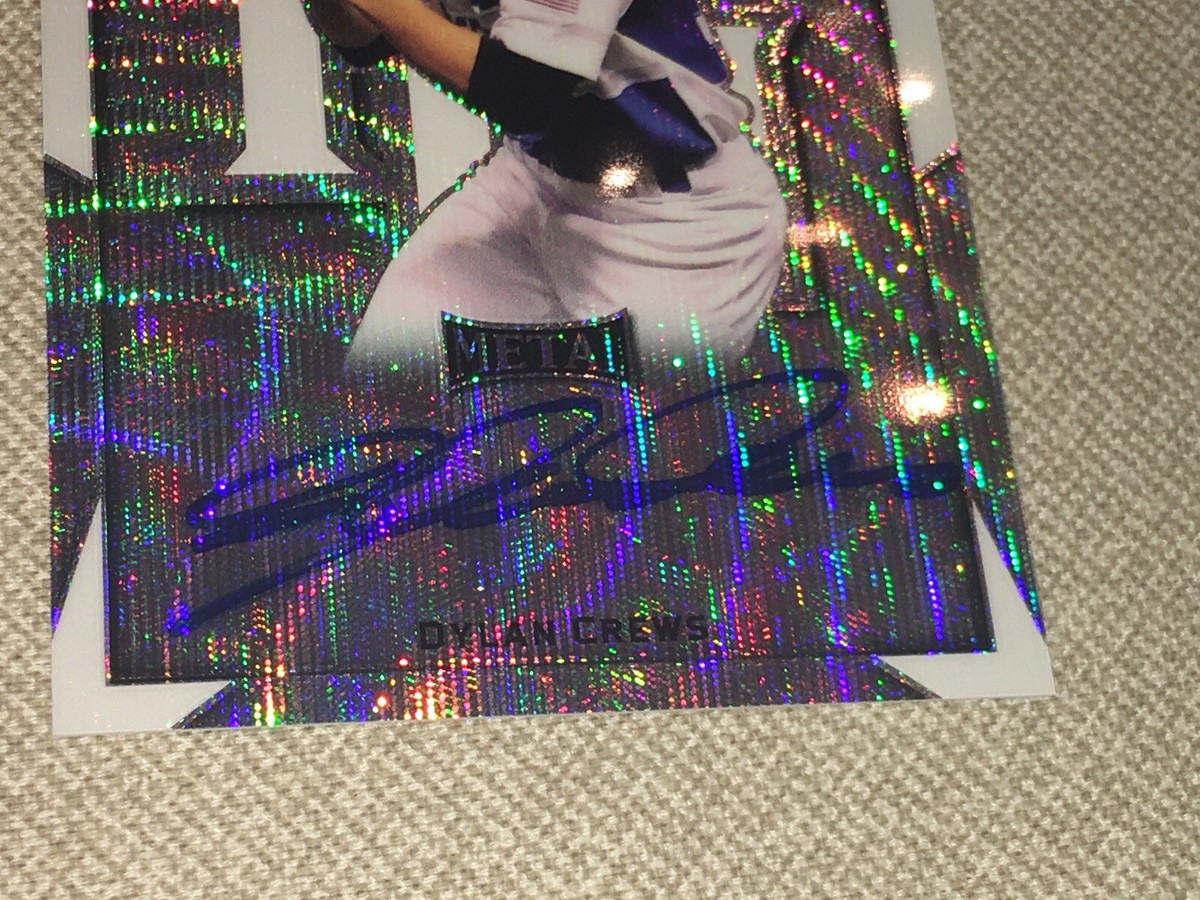 その他 9/99 Leaf Dylan Crews Auto 2024 Leaf Metal RWB #1RG-DC1 Dylan Crews Auto 2/3 Red
