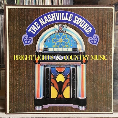 [COUNTRY]~EXC 6 LP~BOX SET~VARIOUS ARTISTS~The NASHVILLE SOUND~BRIGHT LIGHTS~