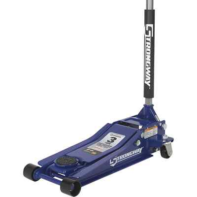 #ad #ad Strongway Professional Low Profile Service Floor Jack 3 Ton Capacity $99.00