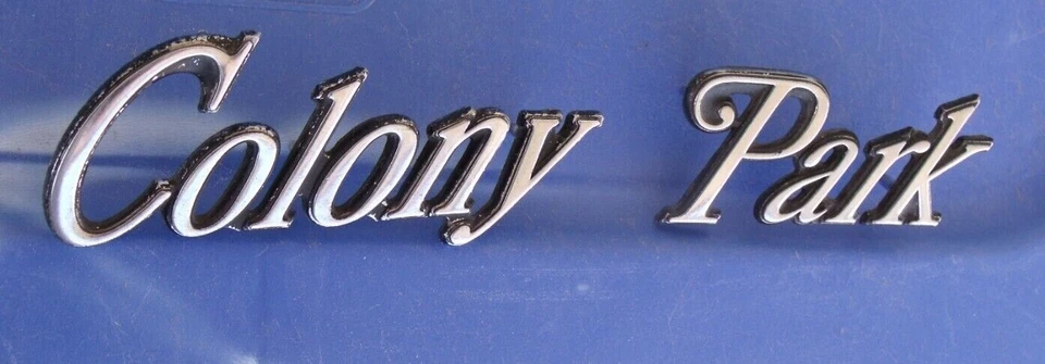 EMBLEMA ESCRITURA PARQUE COLONIA MERCURIO FOMOCO OEM D3MB-71291-A36AA BA 73-77 74 75 76 Foto 2 de 4