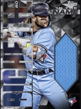 [DIGITAL] Topps Bunt - Bo Bichette - In the Name 23 S1 - Relic