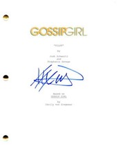 Taylor Momsen Signed Autograph Gossip Girl Full Pilot Script - Jenny Humphrey
